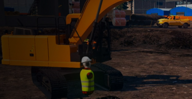 tenstar在虚拟现实重机械驾驶模拟米兰体育平台登录入口的解决方案中使用varjo xr-3头显