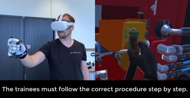 力反馈手套为制造业、采矿业和基础设施行业仿真模拟提供米兰体育平台登录入口的解决方案