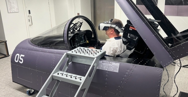 将varjo xr技术融入战斗机训练模拟器，有效提升模拟训练沉浸感与效率